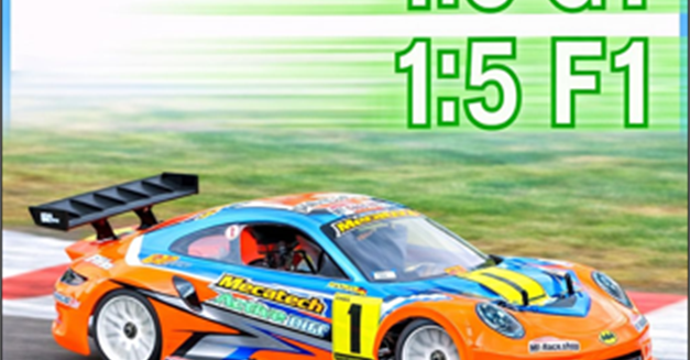 1ª Prova do Campeonato Nacional 1/5 TC e Trofeu 1/5 F1